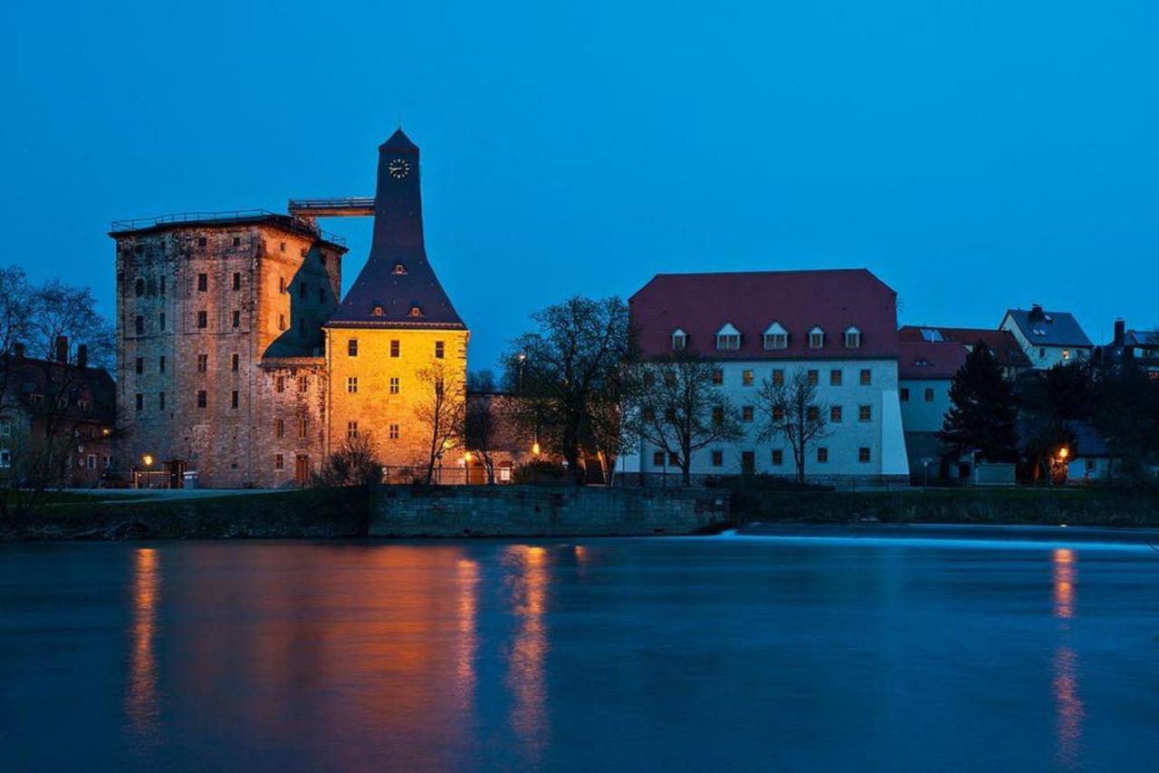 Gaeste Und Geschaeftswohnung Stolle Bad Dürrenberg Esterno foto